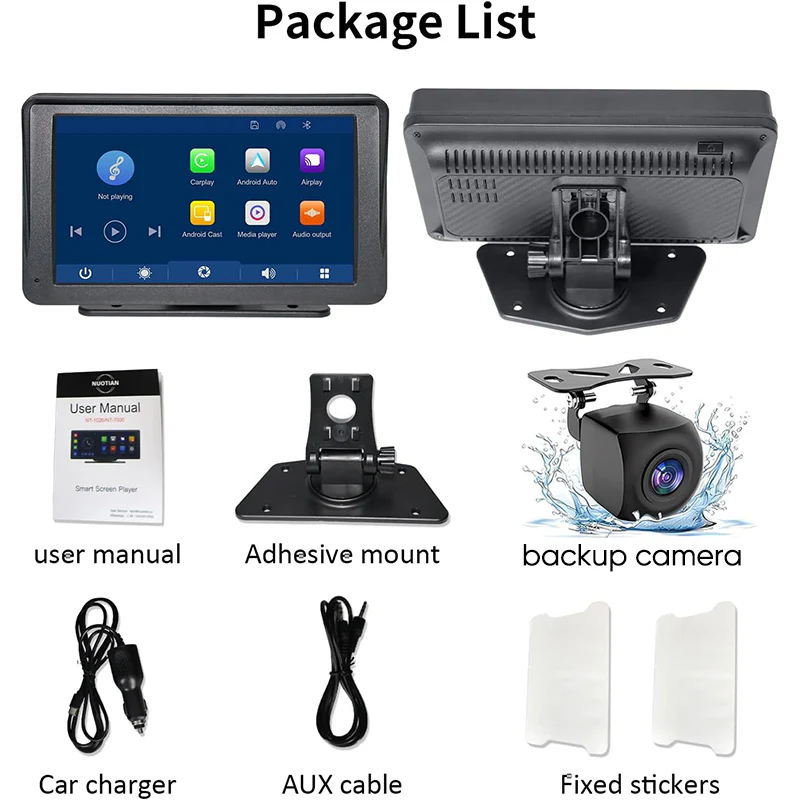 Saker Compatible Wireless CarPlay Screen - Image 7