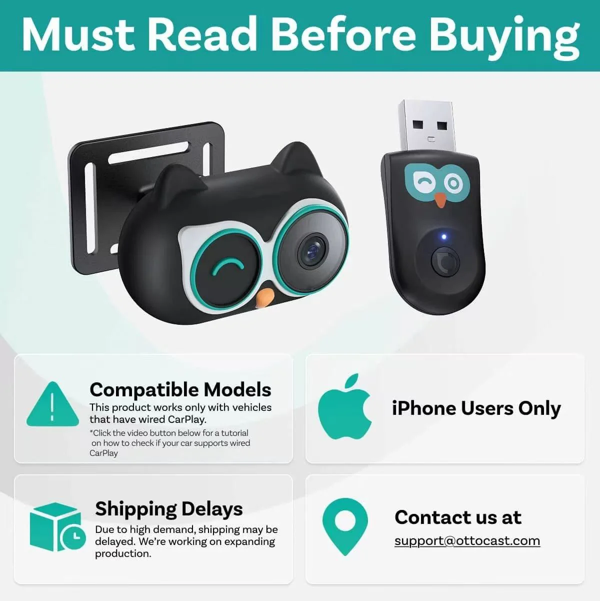 Sakerplus® 2-In-1 Baby Car Monitor - Image 3