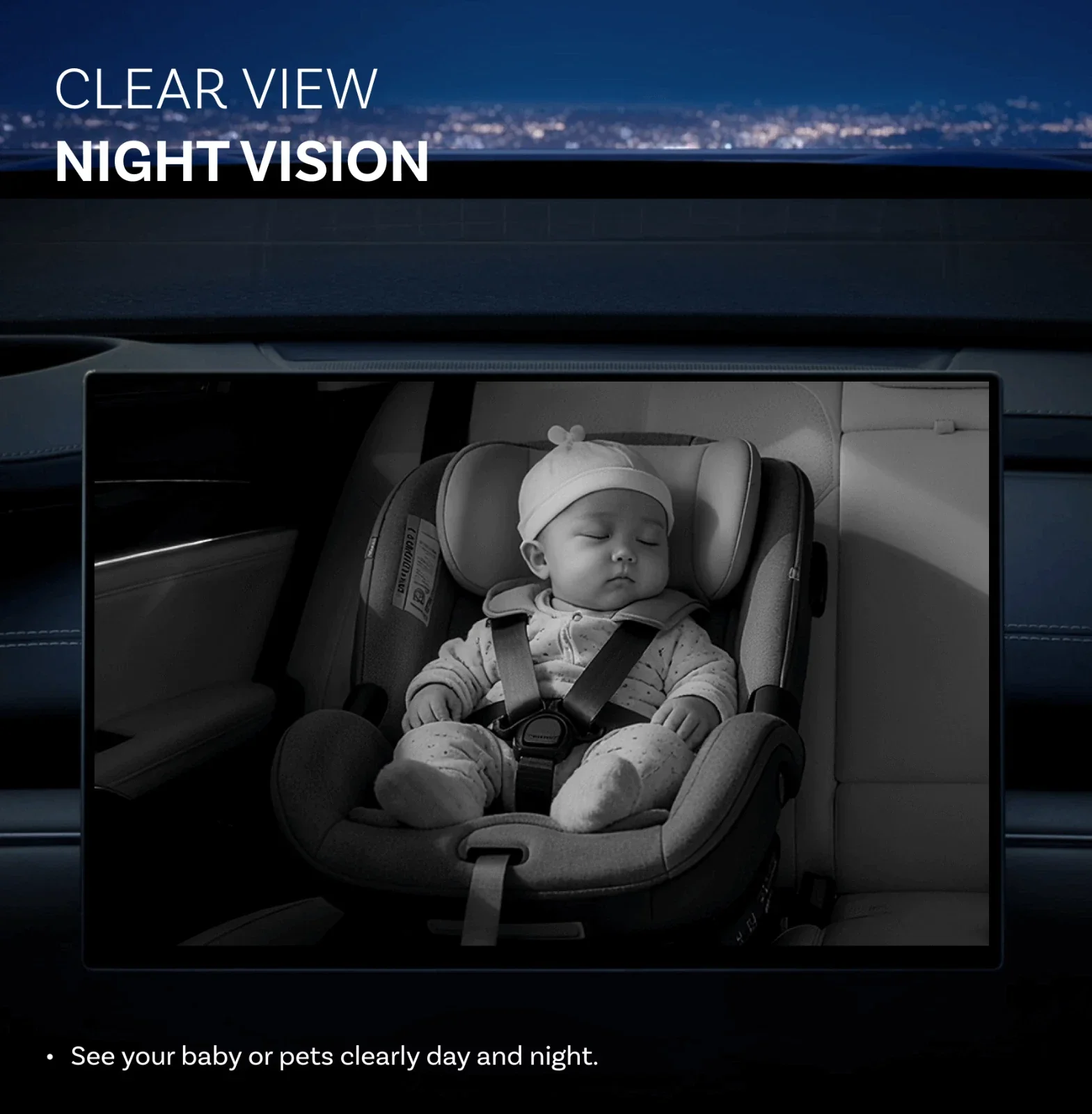 Sakerplus® 2-In-1 Baby Car Monitor - Image 7
