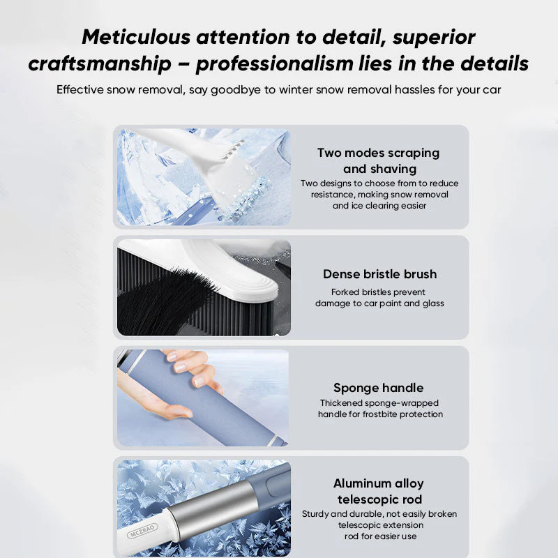SakerplusĀ® 2-in-1 Snow Brush and Ice Scraper - Image 15