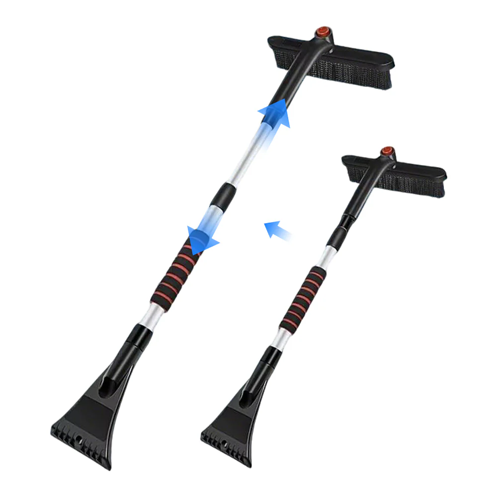 SakerplusĀ® 3-in-1 Extendable Snow Brush Ice Scraper - Image 10