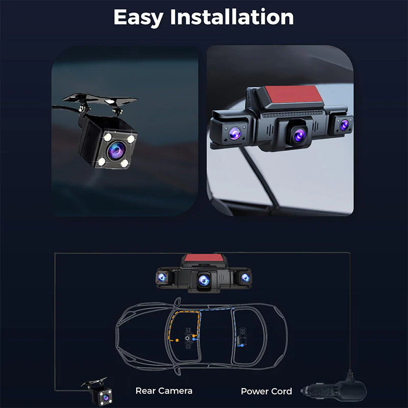 Sakerplus® 360 Front And Rear Dash Cam - Image 6
