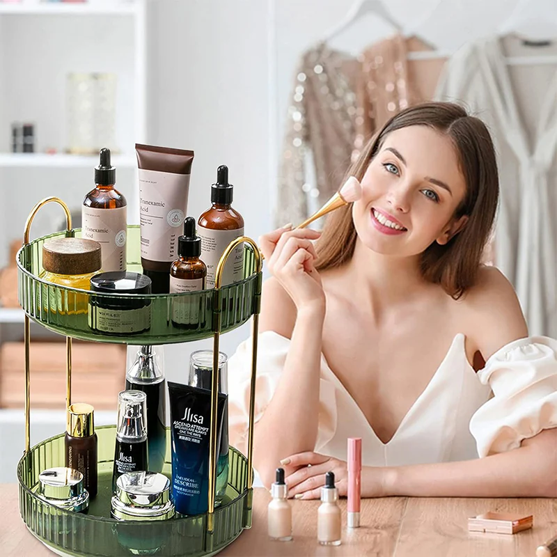 SakerplusĀ® 360 Rotating 3 Tier Organizer - Image 11