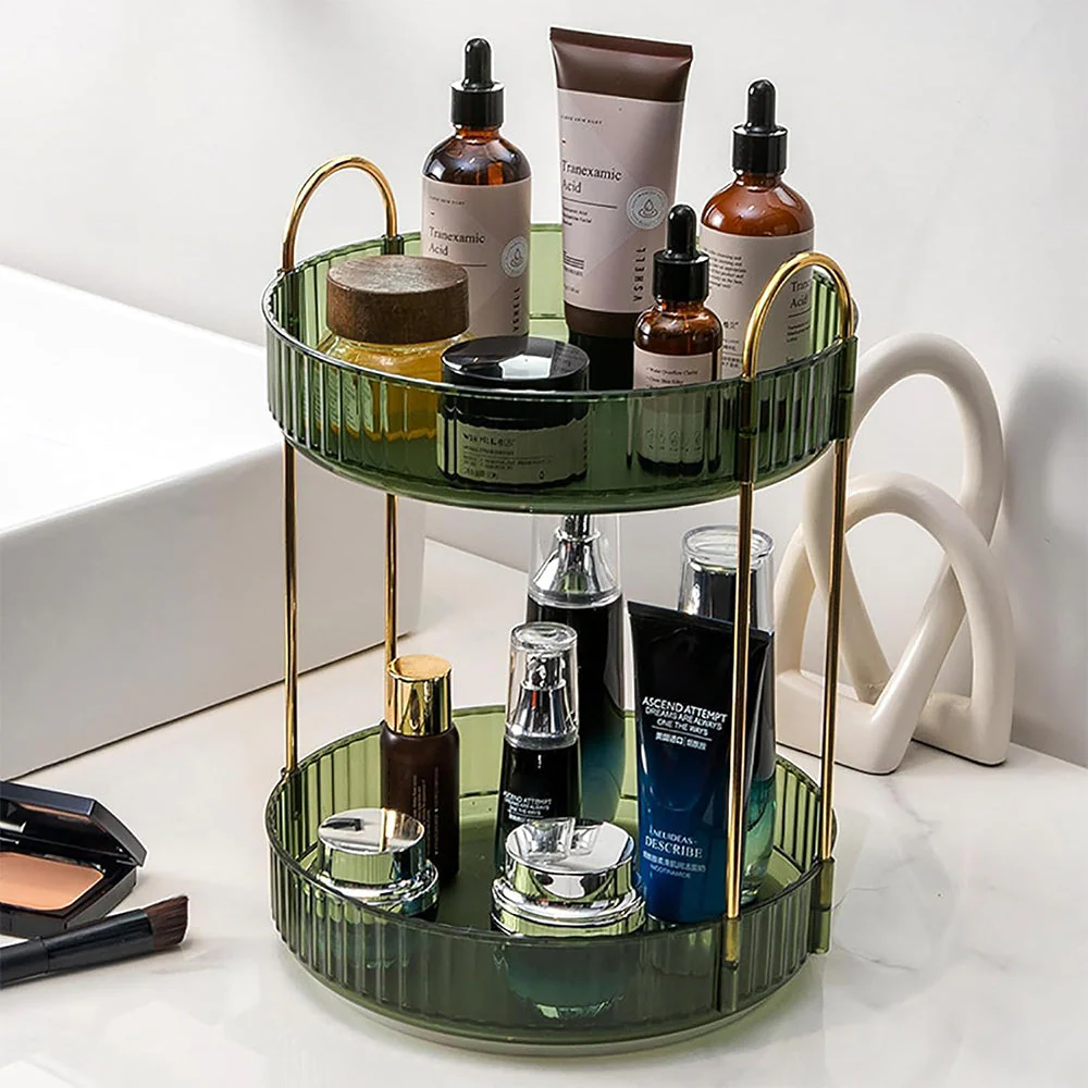 SakerplusĀ® 360 Rotating Makeup Organizer Stand - Image 8