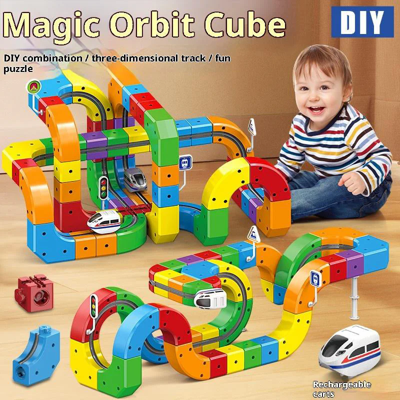 SakerplusĀ® 3D STEM Electric Train Set - Image 6