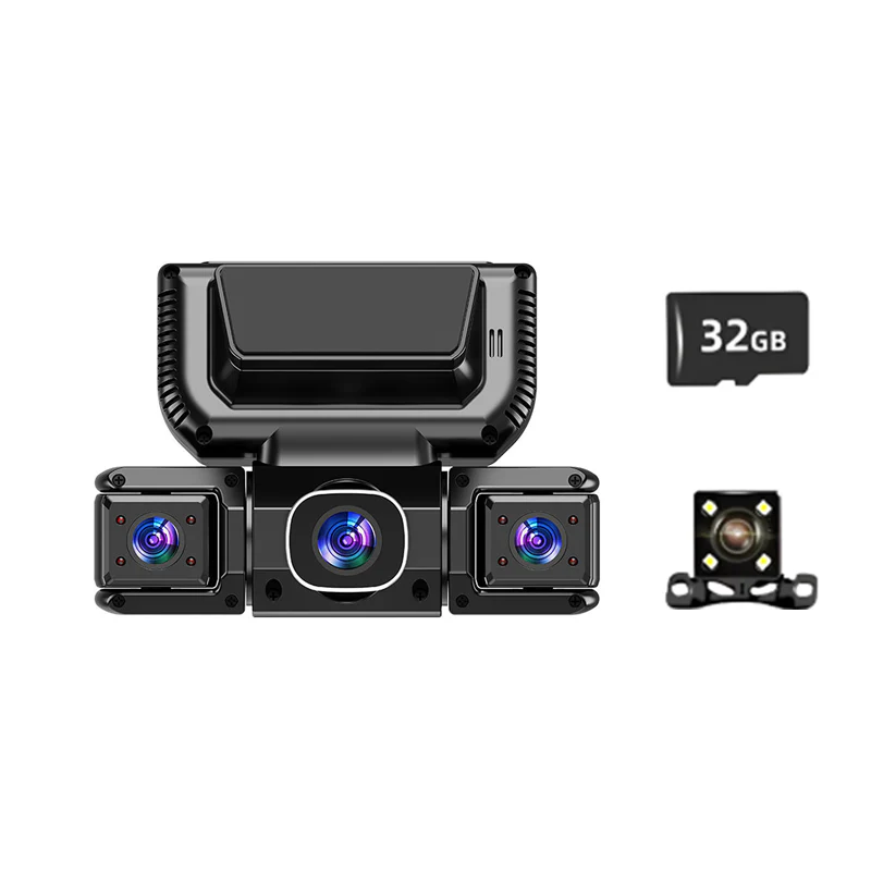 Sakerplus® 4 Channel Dash Cam Front Rear - Image 2