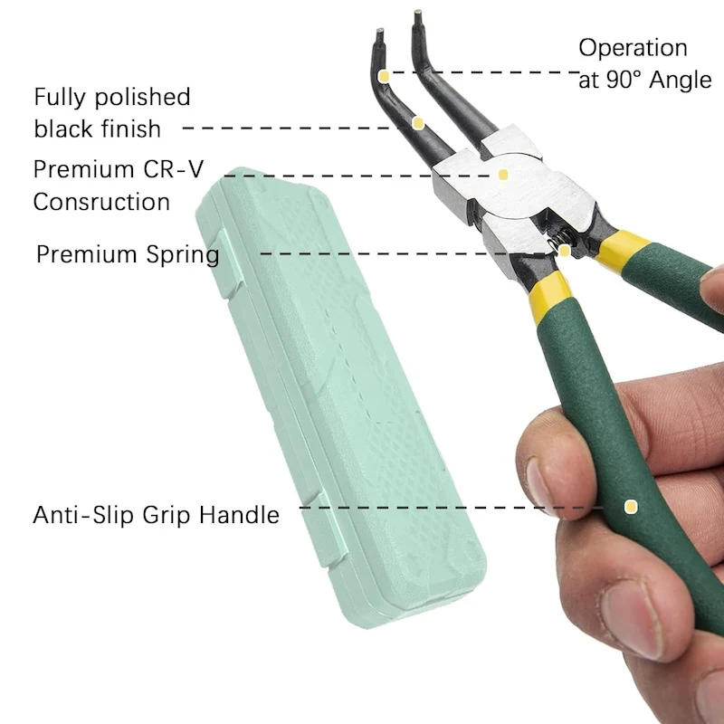 Sakerplus® 4Pcs Snap Ring Pliers Set - Image 9