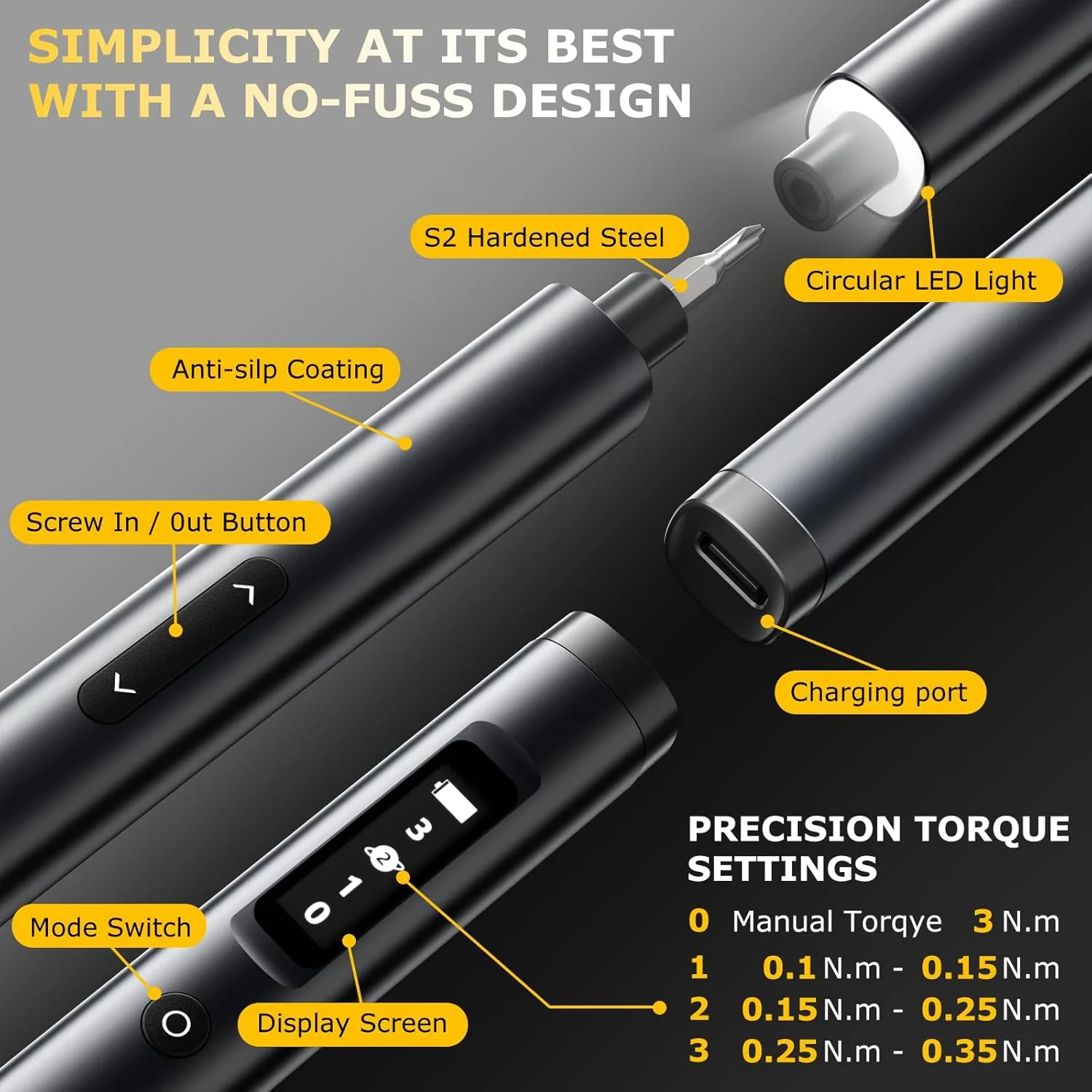 Sakerplus® 57-in-1 Magnetic Bits Precision Screwdriver Set - Image 2