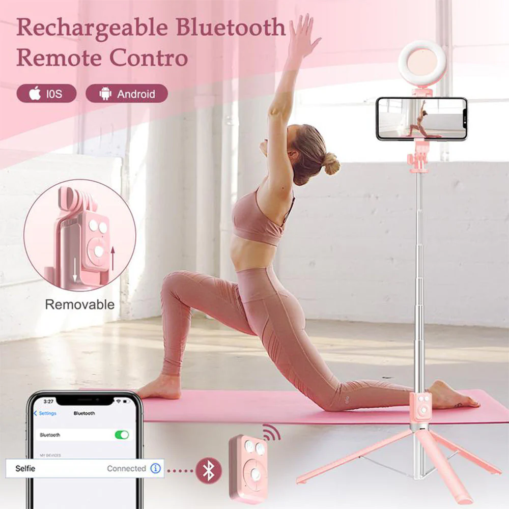 SakerplusĀ® 6 In 1 Selfie Tripod Lights - Image 7