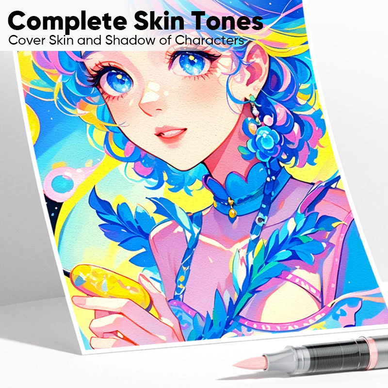 Sakerplus® 60 Colors Acrylic Paint Marker Set - Image 12