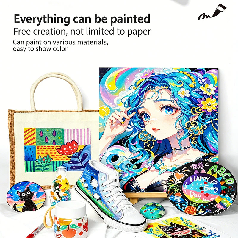 Sakerplus® 60 Colors Acrylic Paint Marker Set - Image 17