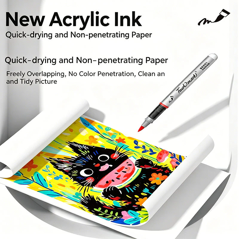 Sakerplus® 60 Colors Acrylic Paint Marker Set - Image 7