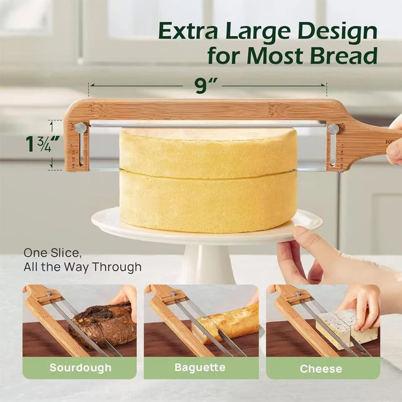Sakerplus® Adjustable Bread Knife For Homemade Bread - Image 7