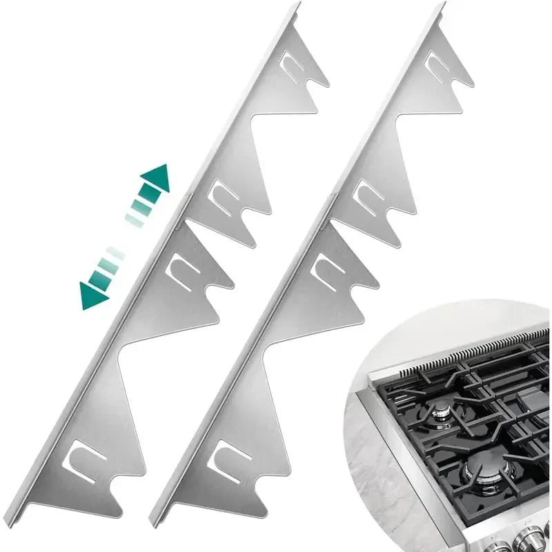 Sakerplus® Adjustable Stainless Steel Stove Gap Cover