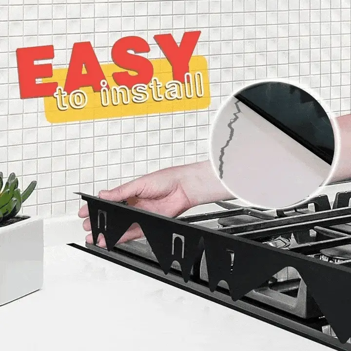 Sakerplus® Adjustable Stainless Steel Stove Gap Cover - Image 3