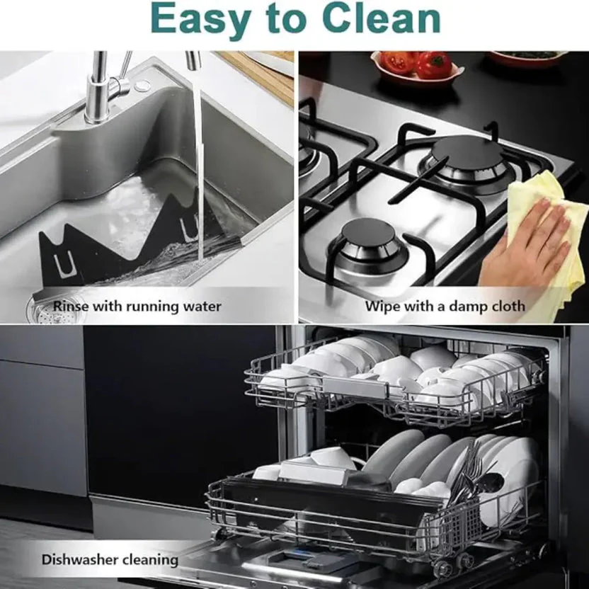 Sakerplus® Adjustable Stainless Steel Stove Gap Cover - Image 8