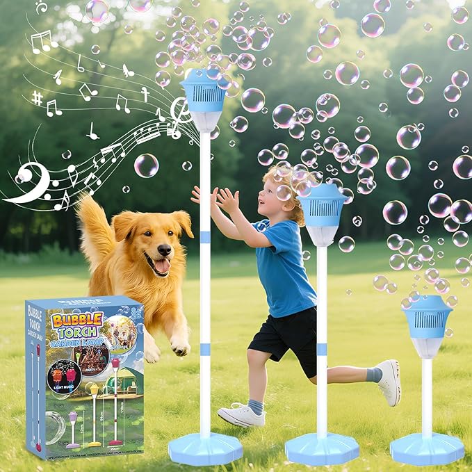 Sakerplus® Adjustable Standing Bubble Machine For Kids - Image 6