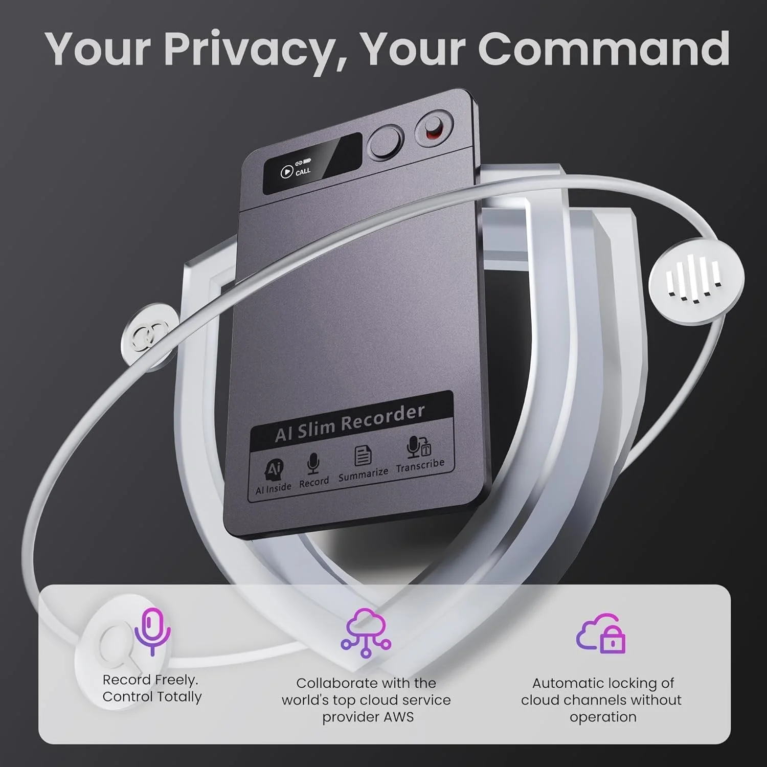 Sakerplus® AI MultiTalk Recorder Pro - Image 4