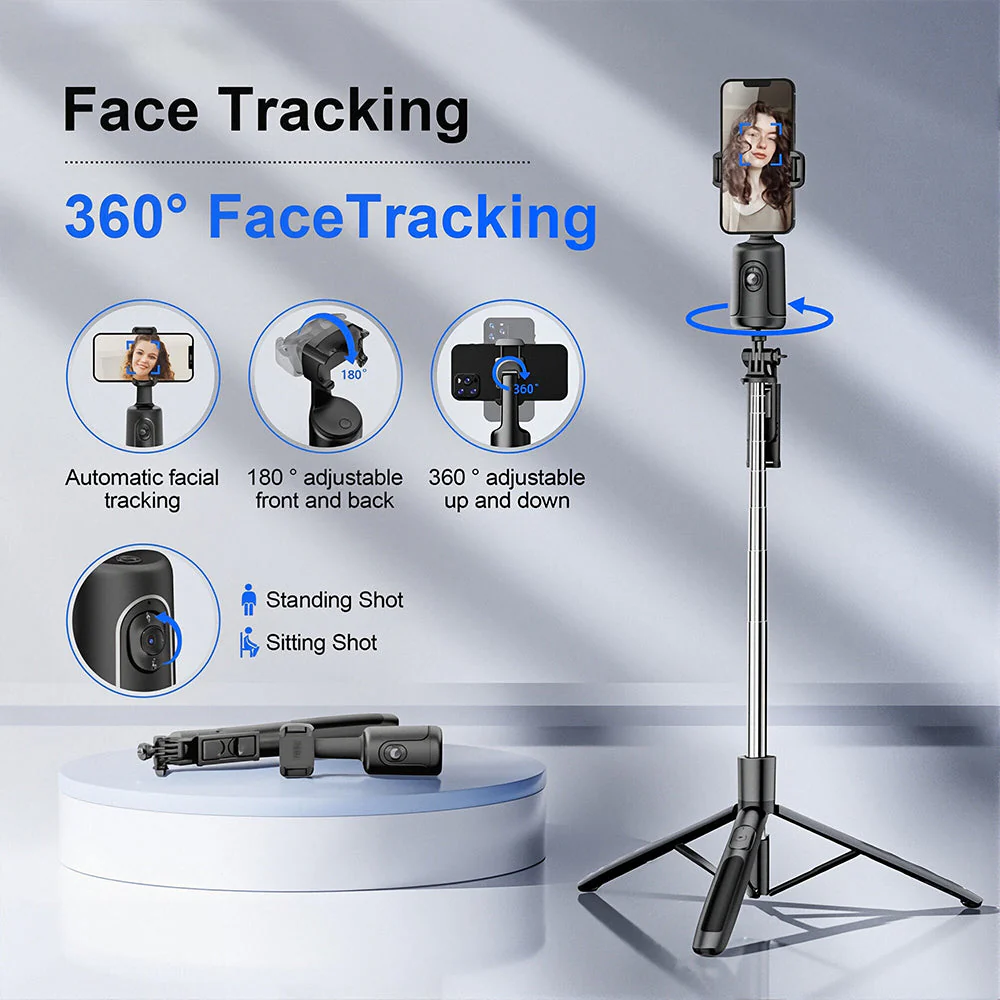 Sakerplus® Ai-Powered Fully Automatic Tracking Phone Gimbal - Image 4