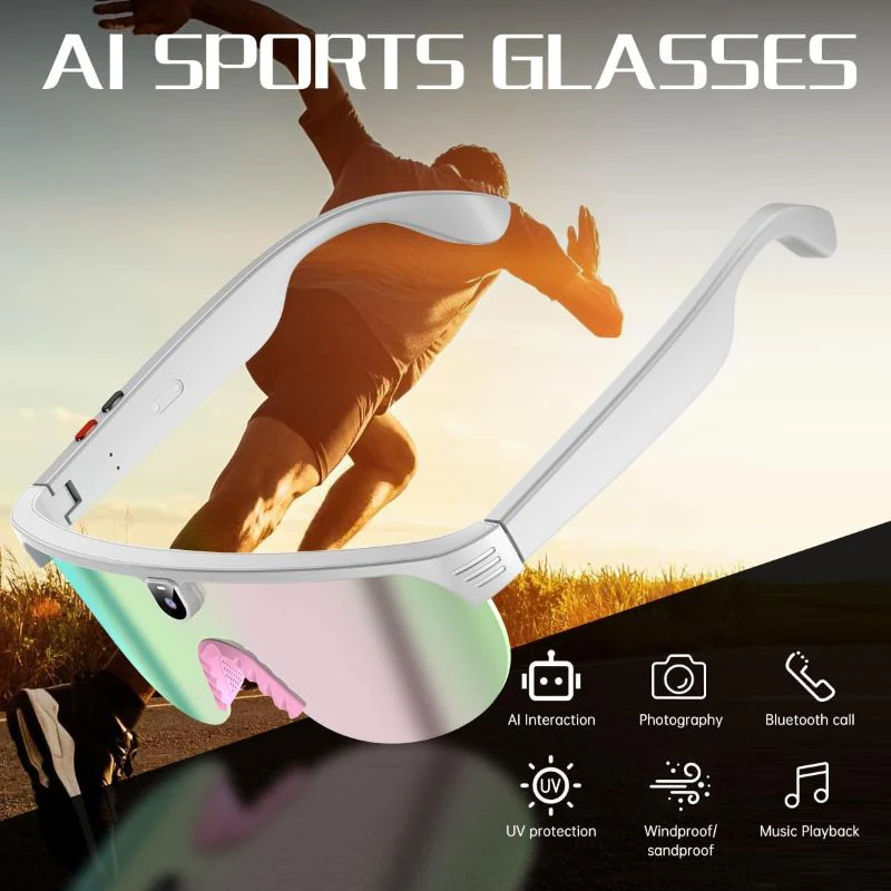 SakerplusĀ® AI Smart Sports Sunglasses With Camera - Image 4