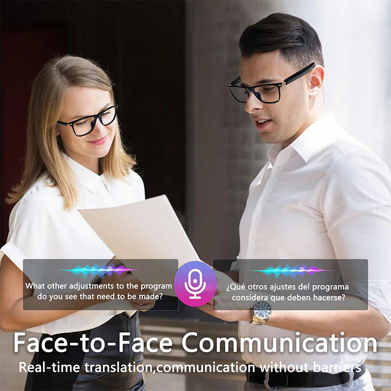 SakerplusĀ® AI Smart Translation Glasses - Image 6