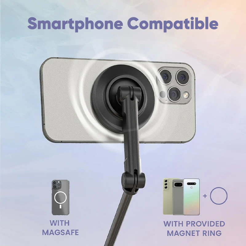 Sakerplus® Automatic Magnetic Phone Tripod Stick Stand - Image 6