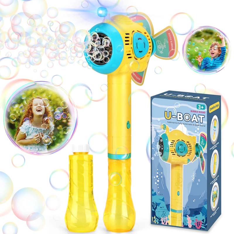 Sakerplus® Automatic Submarine Pinwheel Bubble Wand Toy - Image 10