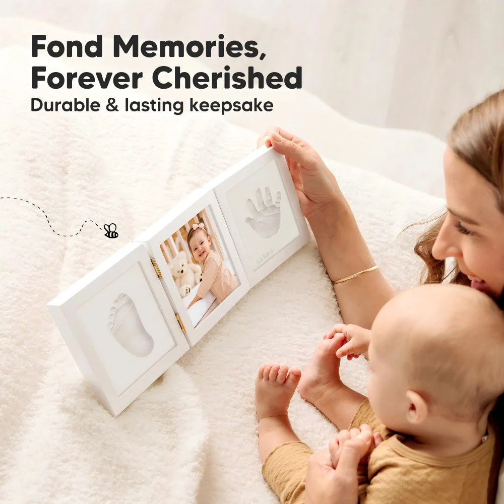 Sakerplus® Baby Handprint Footprint Frame Kit - Image 11
