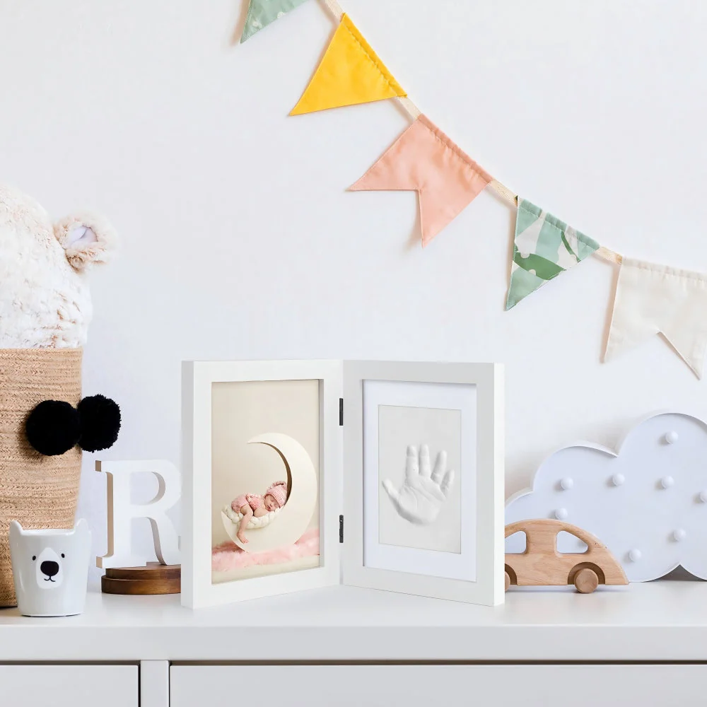 Sakerplus® Baby Handprint Footprint Frame Kit - Image 6