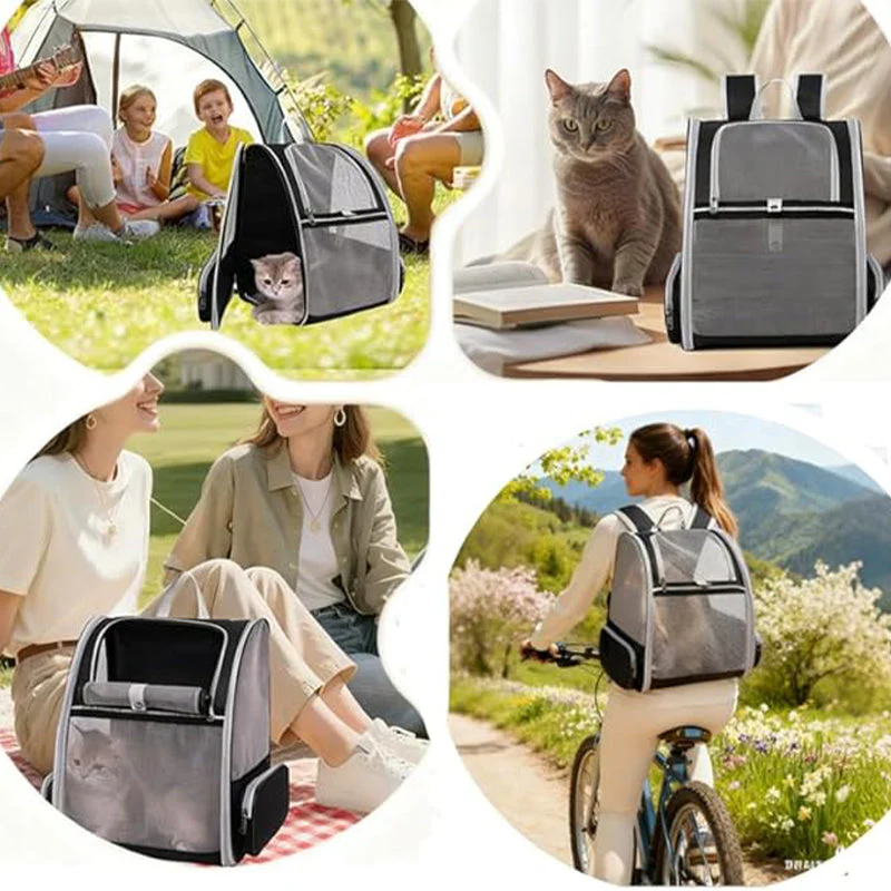 Sakerplus® Breathable Pet Travel Backpack - Image 4