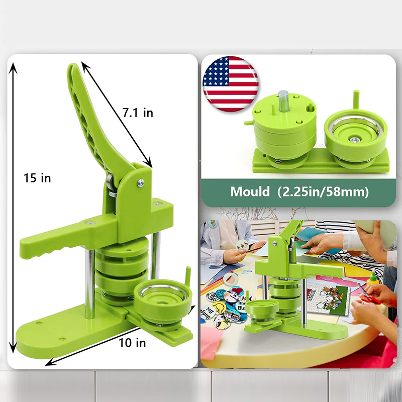 SakerplusĀ® Button Badge Maker Press Machine - Image 6
