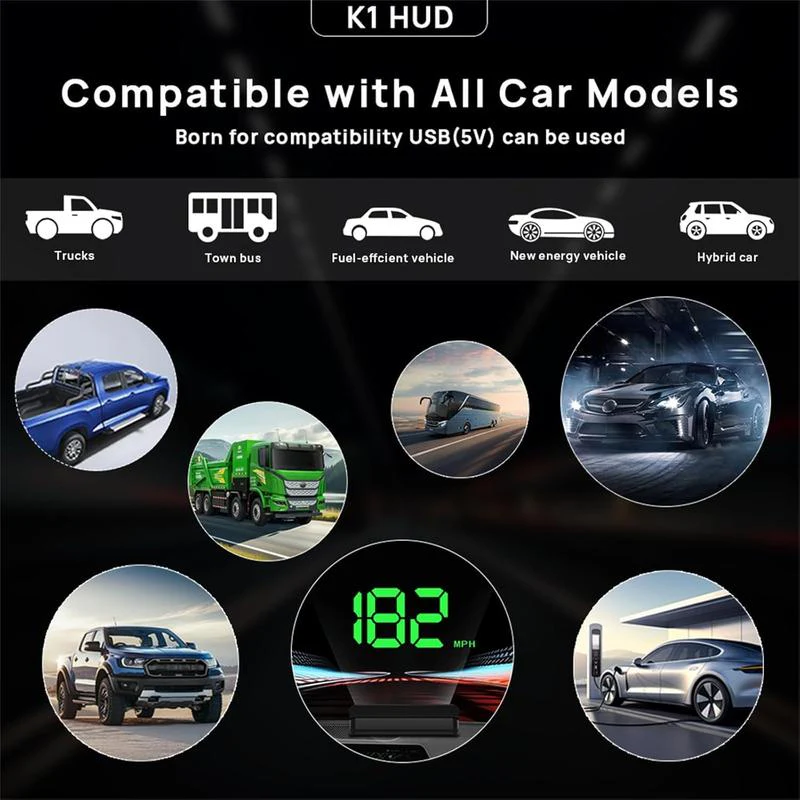 Sakerplus® Car Heads Up Display Speedometer - Image 5
