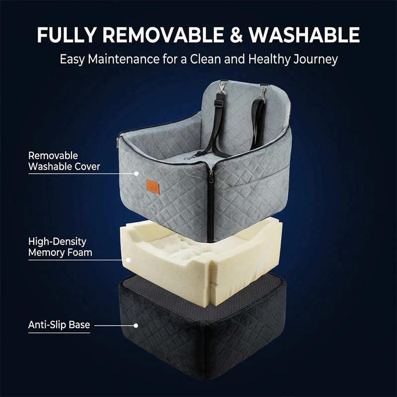 Sakerplus® Car Rear Dog Travel Kennel - Image 8