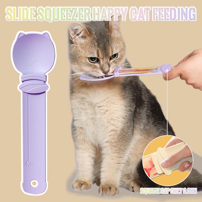 Sakerplus® Cat Treat Squeeze Feeding Spoon - Image 5