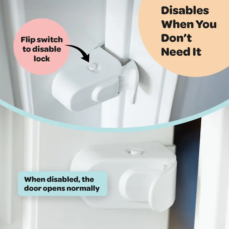 SakerplusĀ® Childproof Easy Install Door Lock - Image 10