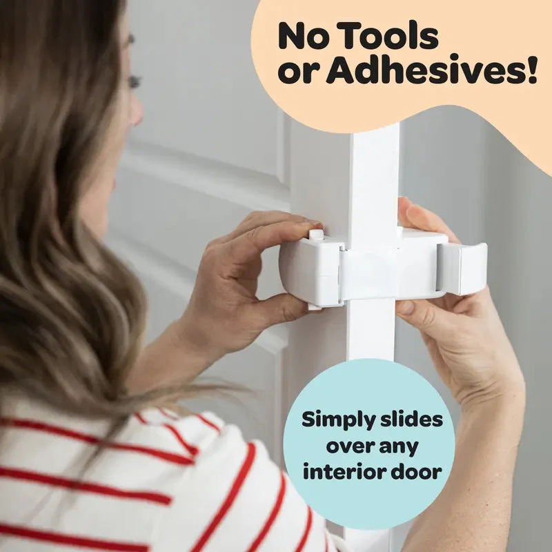 SakerplusĀ® Childproof Easy Install Door Lock - Image 2