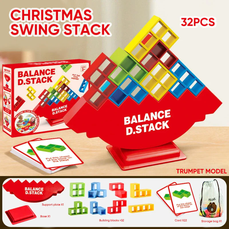 Sakerplus® Classic Tower Balance Game Set - Image 2