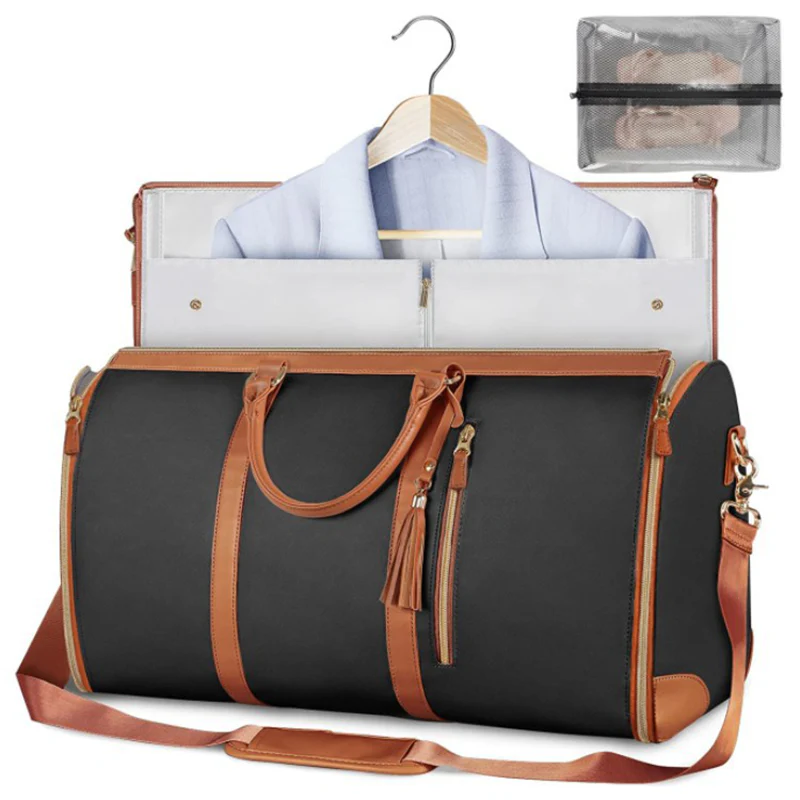 Sakerplus® Convertible Garment Duffel Travel Suit Bag