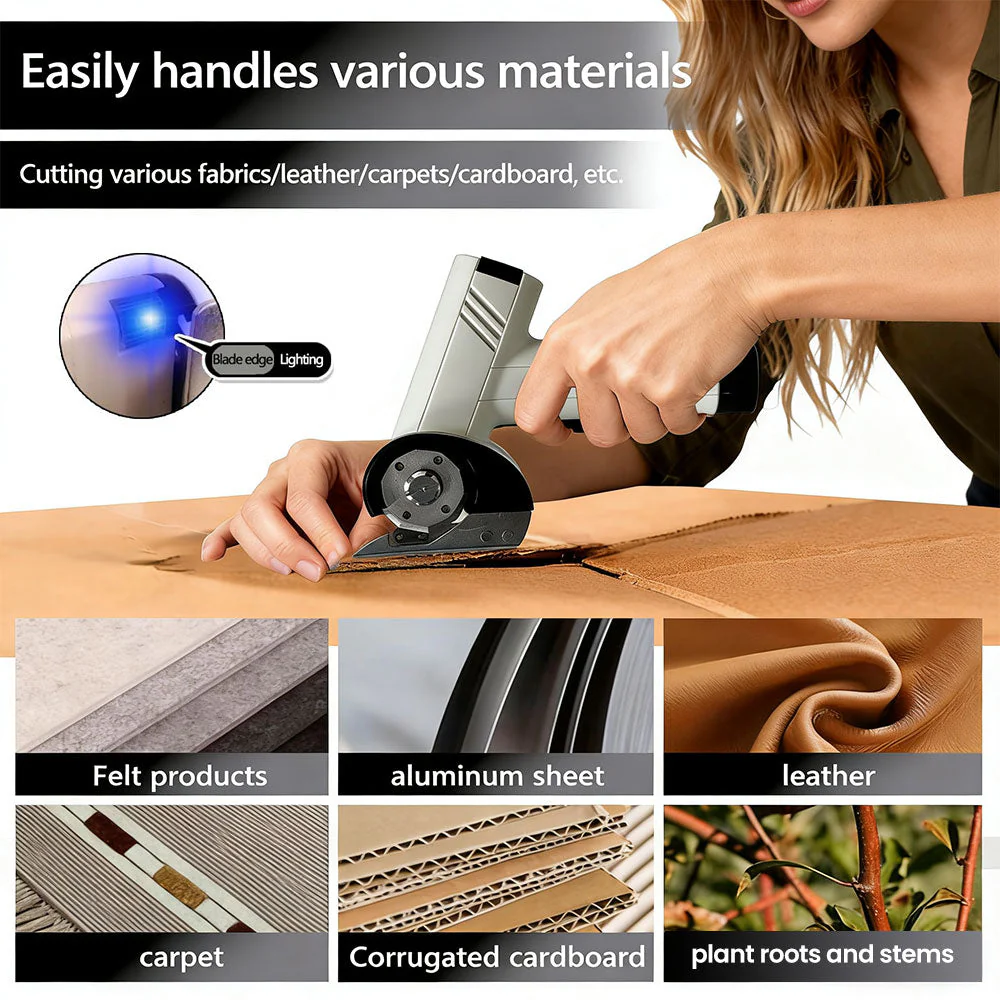 SakerplusĀ® Cordless Electric Cutter With Display - Image 2