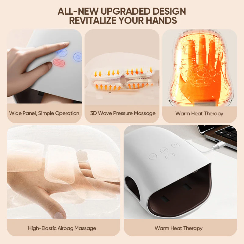 Sakerplus® Cordless Hand Massager With Heat - Image 7