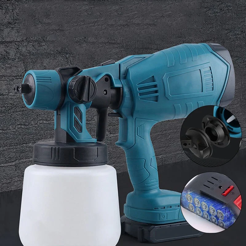 Sakerplus® Cordless HVLP Paint Sprayer For Home - Image 14