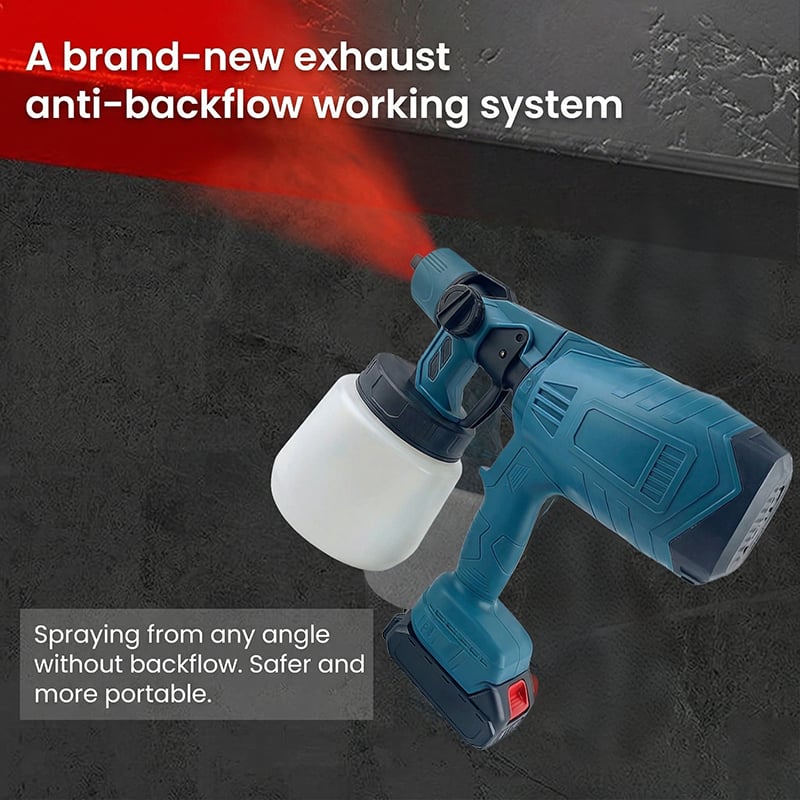 Sakerplus® Cordless HVLP Paint Sprayer For Home - Image 5