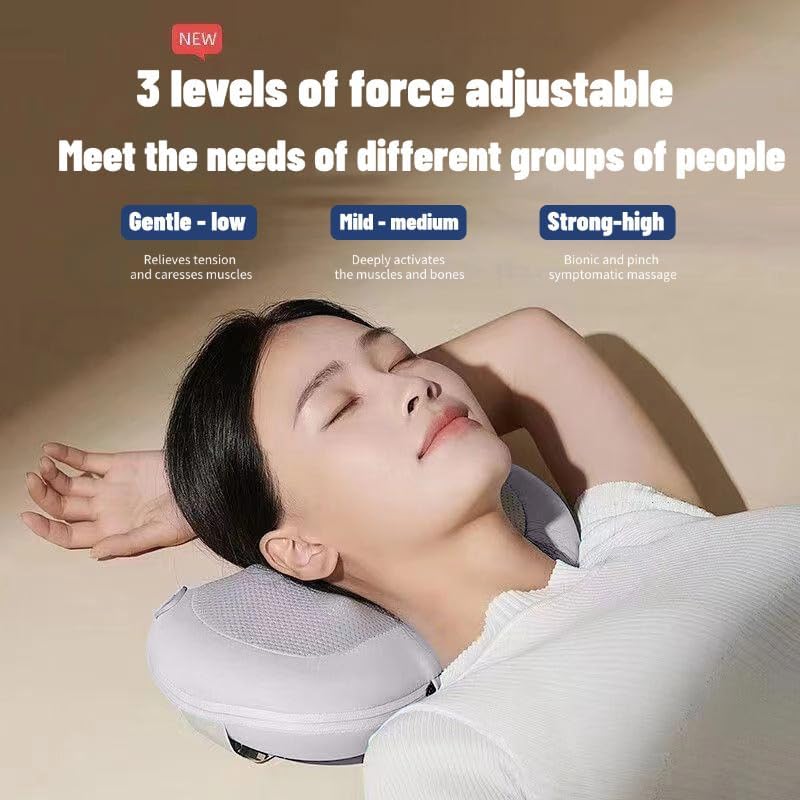 Sakerplus® Cordless Shiatsu Back And Neck Massager - Image 3