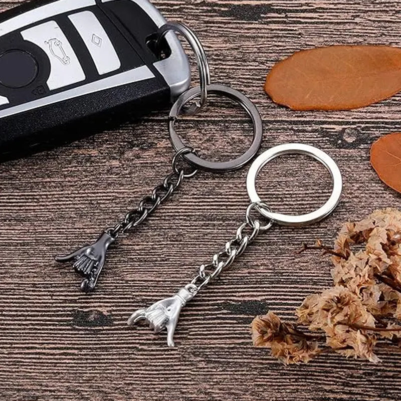 SakerplusĀ® Couples Hand In Hand Keychain Set - Image 6
