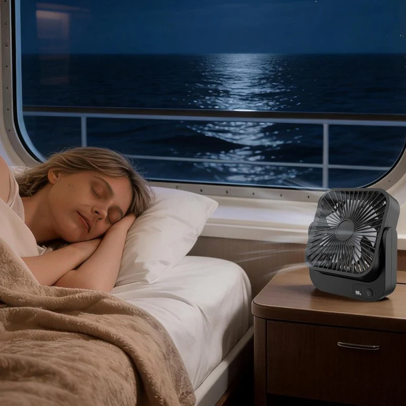 Sakerplus® Cruise Approved Magnetic Travel Fan - Image 3