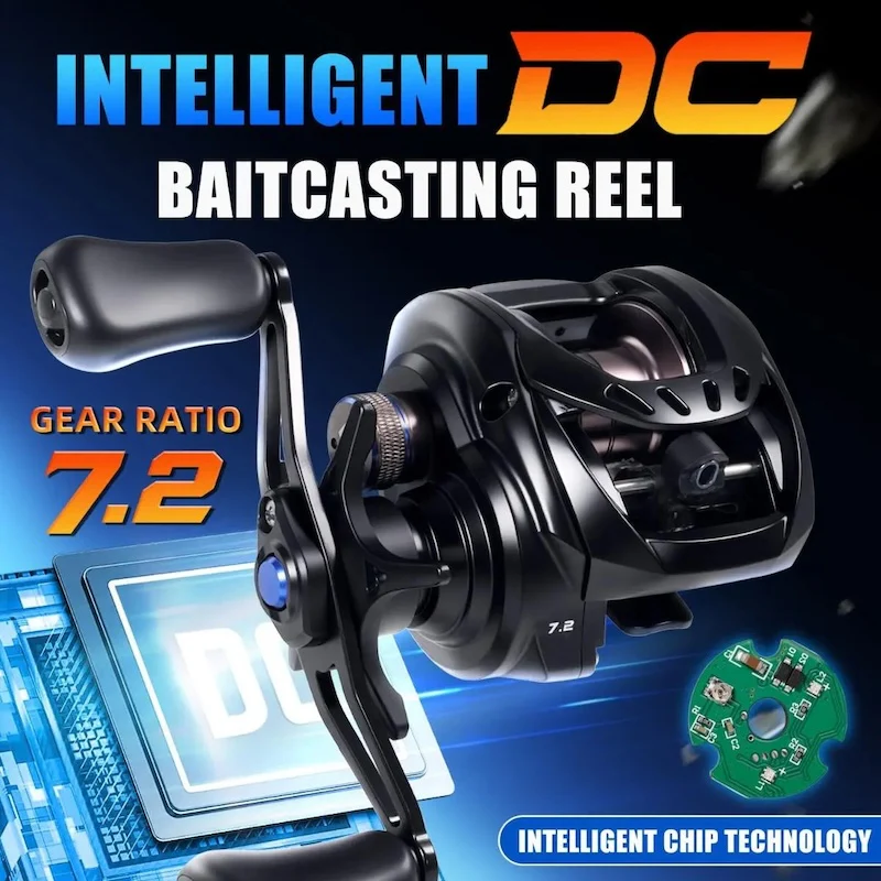 Sakerplus® Digital Braking High Speed Fishing Reel - Image 12