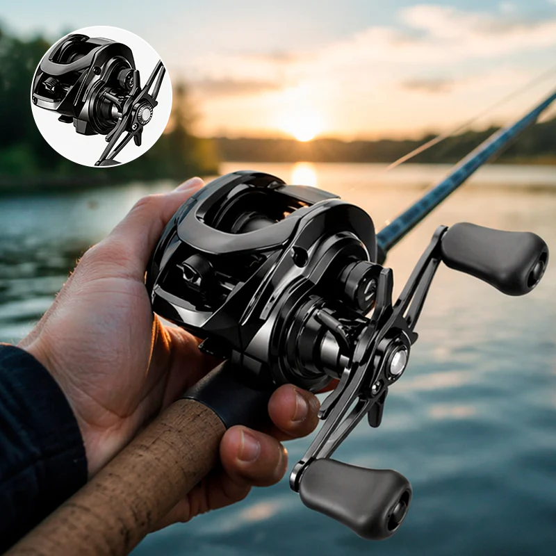 Sakerplus® Digital Braking High Speed Fishing Reel - Image 9
