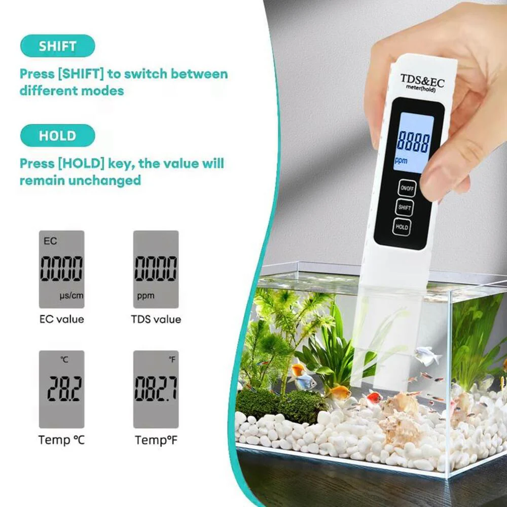 Sakerplus® Digital TDS EC Water Tester - Image 4