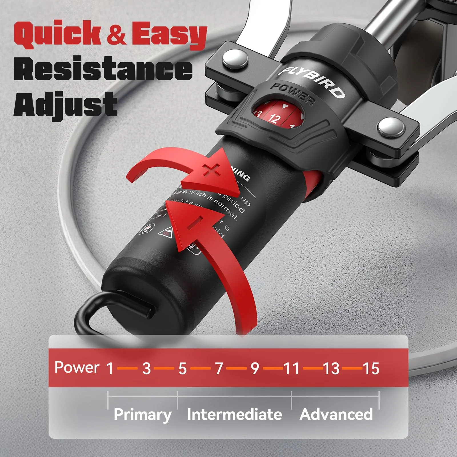 SakerplusĀ® Adjustable Hydraulic Arm Exerciser - Image 3