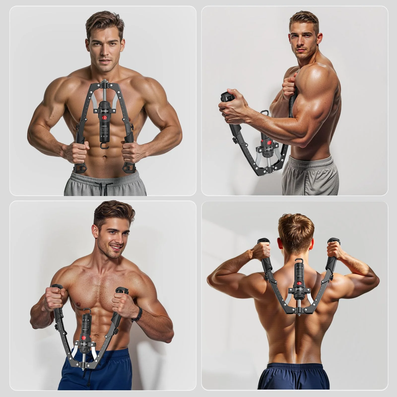 SakerplusĀ® Adjustable Hydraulic Arm Exerciser - Image 6